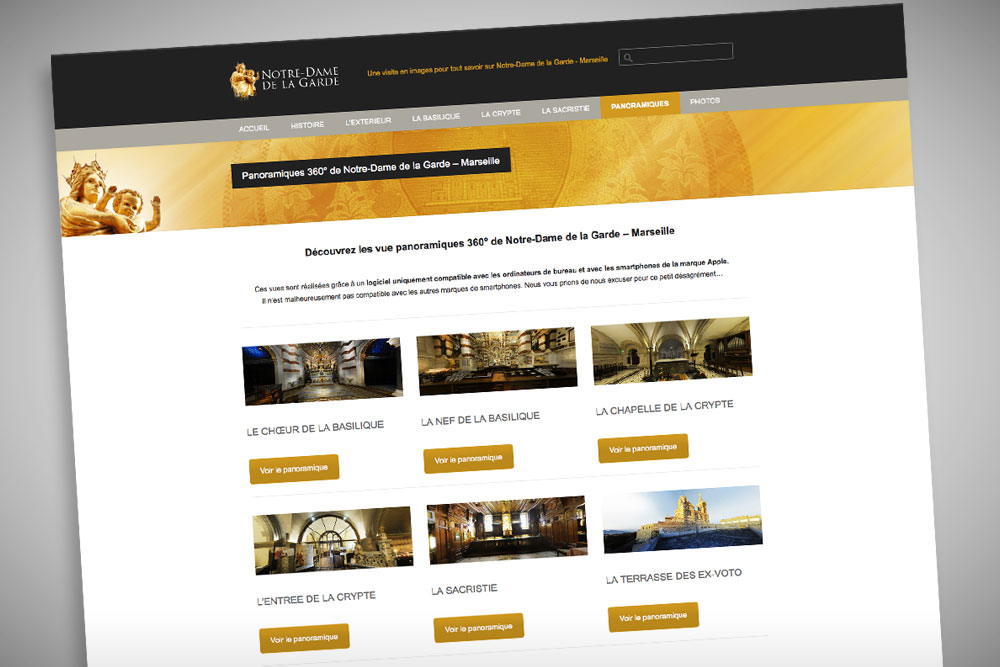 Visite interactive de Notre-Dame de la Garde à Marseille