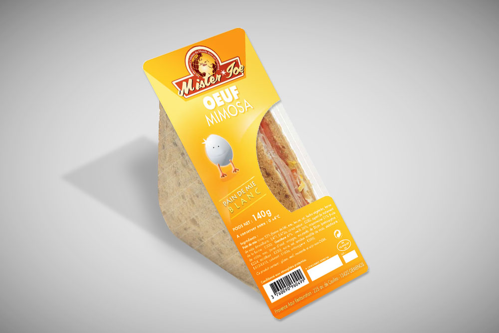 Conception packaging alimentaire